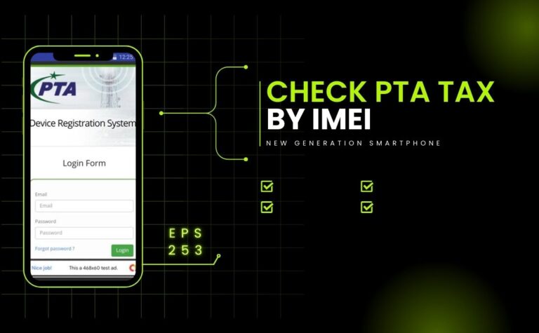 how to check pta tax by imei