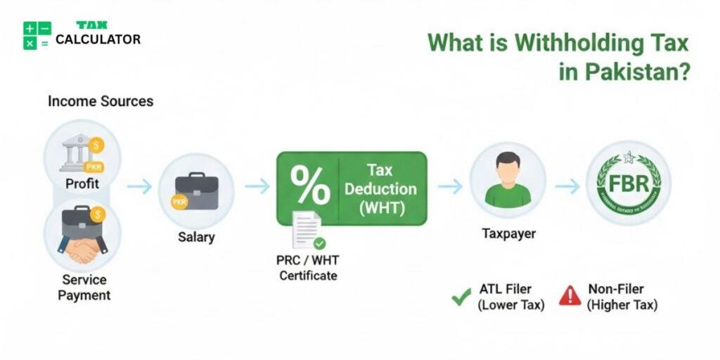 what is Withholding Tax in Pakistan