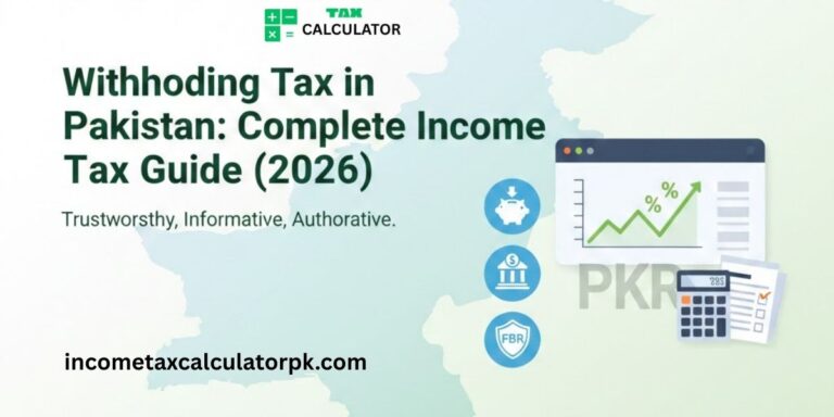 Withholding Tax in Pakistan