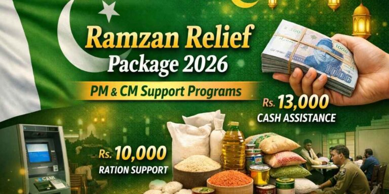 Ramzan Package 2026 cash and ration support