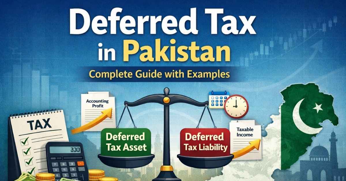 Deferred tax in Pakistan explained with asset vs liability, examples and accounting differences